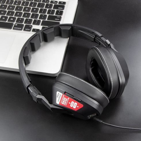 SOULWIT Replacement Earpads for Skullcandy Crusher 1.0 Over Ear Headphones - Black Noise Isolation Foam Cushions.