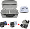 DUPULEE HY320 Projector Carrying Case and Lens Cap,Hard Travel Storage Bag Compatible with