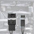 GINTOOYUN 4Pin PWM to 3Pin Standard Fan Adapter Cable, PWM Fan Temperature Control Cable for Desktop PC (5 Pack)