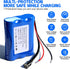 Generic 12V 2600mAh Pack (12V 2600mAh) Rechargeable Li-ion Battery with Charger, Bare Leads Wire Battery Perfect