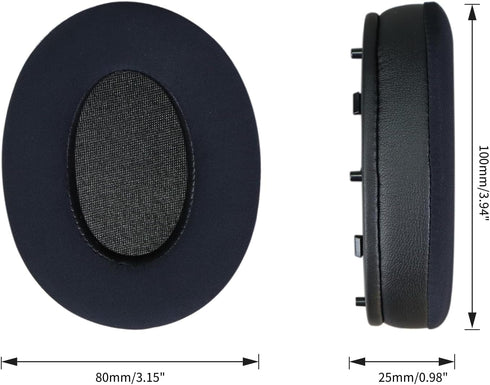 Cooling Gel Earpads Replacement for Sony WH-1000XM4 Headphones, High-Density Noise Isolation Memory Foam Cushions