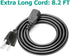 8.2ft 3 Prong Power Cord for Instant Pot Duo Mini, Duo Plus Mini, DUO60, DUO50, Duo Plus60, Duo Plus Mini, Smart 60 Bluetooth, Ultra, Ultra 6, Ultra 60 Power Cord AC Cable Replacement