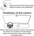 MAVYULQEF 1080P Dashboard Camera for car Radio with High Definition Night Vision DVR