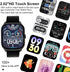 Smart Watch with 2.02" Large Display, Fitness Call Music, Waterproof for Men Women, Compatible with Android iOS