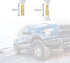 13 PCS Truck Antenna Adapter Accessories for Truck/Car Kit, 11 Screws & 2 Rubber Washers Replacement for Toyota, Jeep,