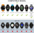 NotoCity Silicone Watch Strap Replacement for Forerunner 935, Fenix 5/5 Plus/6/6 Pro, Approach S60, Quatix 5