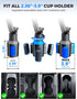 eSamcore 15" 17/16/ 15, 4.7-7 Cup Holder Phone Holder, Height Car Cup Holder Phone Mount Heavy-Duty Holders for Your