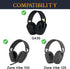 SOULWIT Cooling-Gel Ear Pads Cushions Replacement for Logitech Zone Vibe 100/125, G435 Lightspeed Wireless Headset, Ear Pads Cushions with Comfort Noise Isolation Foam - Grey