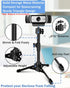 Desktop Webcam Tripod Stand for Logitech Stream Webcam C925e, C922x, C920, and Other Devices