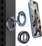 Itramax Magnetic Phone Holder for Gym,Double Ring Magnetic Gym Phone Stand,360 Adjustable Cell-Phone