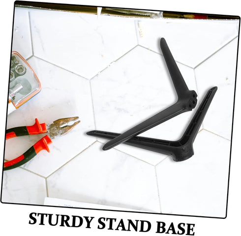 GLEAVI 1 Pair Base Stand Accessories Stand for Bedroom Stand Mount Bedroom Stand Tabletop Stand Support Base Television