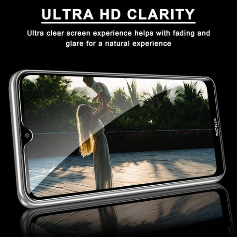 [2+2 Pack Tempered Glass Screen Protector for Nokia G300 5G and Camera Lens Protector, Anti-fingerprint, Anti-Scratch