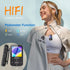 RUIZU 64GB Clip MP3 Player with Bluetooth 5.3, Portable Music Player with Voice Recorder, FM Radio, Black