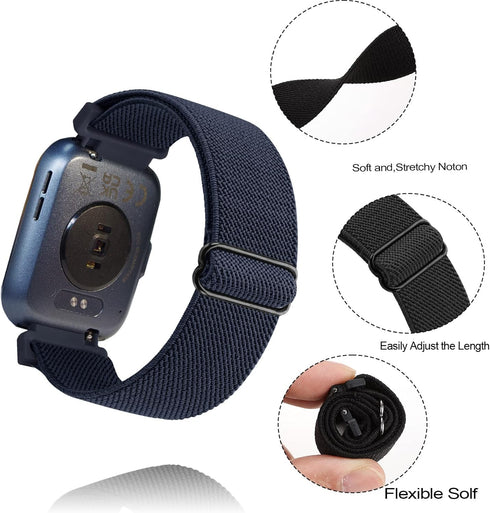 Nylon Watch Band for SKG Smartwatch, Quick Release Bands for SKG V7 Pro/SKG V7 SmartWatch Wristbands