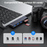 MOGOOD 5 1 1USB 3.0, 2USB 2.0, in USB C to SD/TF Card Reader Multiport Adapter, SD/TF Card Reader Adapter, Compatible