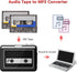 Cassette Cassette MP3 Player - Compact Tape Player Portable Recorder with Earphone-Convert Audio Music to Digital