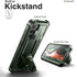 Dexnor Case for Samsung Galaxy S21, Built-in Screen Protector and Kickstand, Heavy Duty Military Grade Shockproof Cover