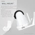 BRAINWAVZ Adhesive Wall Mount for VAVA Baby Monitor Camera (VA-IH006) - Easy to Install, No Mess