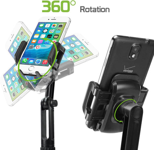 Cellet Car Phone Holder Mount, Car Cup Phone Holder, Compatible with Apple iPhones, Samsung Galaxy, Extra Long Neck