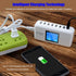 60W/12A 8-Port Desktop Charging Station, Multiple USB Fast Wall Charger Hub with LCD for Smart Phones, Tablets and More