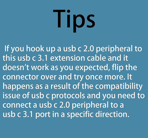 Right Angle USB C Male to Female Extension Cable 3.3ft, Type C 3.1 Gen 2, 10Gbps Data, 4K Video, 100W Charging