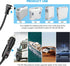 Replace 12V Car Charger Power Cord for Lnogen One G1 G2 G3 G4 G5 Portable Oxygen Concentrator Series, 8.5FT Wire
