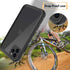 Waterproof iPhone 11 Pro Max Case, Full Body Bumper Rugged Protection with Built-in Screen, Black