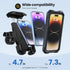 Bike Phone Holder, Motorcycle Phone Mount 360° Rotatable for iPhone 15 Pro Max/Plus, Galaxy S24 Ultra, 4.7"-7.3" Phones