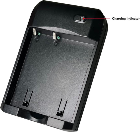 TaKicola NP-40 2 NP-40 3.7V 800mAh Battery Charger, Digital Camera Battery Charger with Pieces CAS. Li-ion Rechargeable