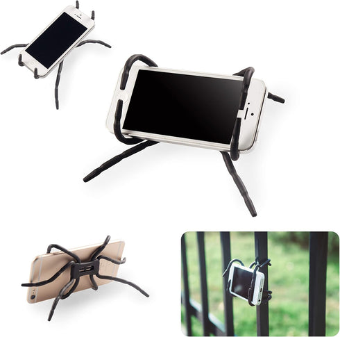 Universal Multi-Function Phone Car Holder and Mount Stand for Smartphone (Black)