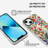 MOSNOVO iPhone 13 Case, Clear TPU Bumper Phone Case with Military-Grade Drop Protection and Anti Peel Off Tech - in The