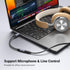 UGREEN USB C to 3.5mm Audio Adapter, Type C to Headphone Aux Jack Dongle, HiFi DAC Cable for iPhone 16