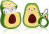 Coralogo Cute Compatible Airpods 1/2 Case, Cartoon Character Silicone Fruit Design Cover for Kids Teens