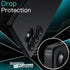 JETech S25 5G, Slim Fit Case for Samsung Galaxy Ultra Camera Lens Full Protection, Soft TPU Thin Protective Phone Cover