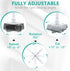 3-in-1 44lbs (PM-003-W), WALI Projector Mount Ceiling/Wall - Universal Bracket with Extension Pole, Height Adjustable