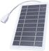 2 Solar Panel Power Bank, Monocrystalline Silicon USB Outputs High Efficiency Portable Phone Charger, with Compact Size