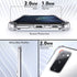 Shields Up for Samsung Galaxy S20 Case, Minimalist Wallet Case with Card Holder and Ring Kickstand, Clear
