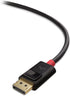 4K 10ft, Cable Matters Unidirectional DisplayPort to HDMI Cable - Gold-Plated DP to HDMI Cable, Display Port
