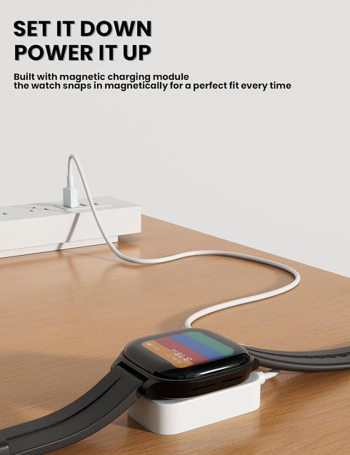 Bicmice Charger for Gabb Watch/Watch 2, Wireless Charging Dock Magnetic Cable USB Cord Stand