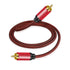 Tiierzon Digital Coaxial Audio Cable 3Ft,1RCA Male to 1RCA Male Subwoofer Cable Nylon