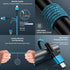 10 ft Long USB A to Lightning Cable, Fast Charging Cord for iPhone and More