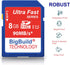 8GB Ultra Fast SDHC Memory Card 90MB/s for Canon PowerShot SX420/SX430 is, SX520/SX530/SX540 HS Camera