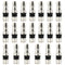 RG11 Connectors 20 Pack, F Type Connectors, RG11 Coax Cable Compression Fitting with Weather Seal O Ring