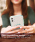 VENA vLove Teal Glitter Clear Case, Compatible with Apple iPhone 11 (6.1"-inch 2019), Heart Shape Dual Layer