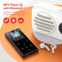 SWOFY 128GB MP3 5.3 D50 Player with Bluetooth - Music Player with Built-in HD Speaker, FM Radio, Voice Recorder, HiFi