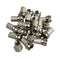 RG6 F Type Twist-On Screw Coaxial Cable Connector Adapter Plug (20 Pack)