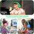 JBUNION 75/85/94dB 3.5mm Headset Bluetooth Kids Headphones, Wireless Headphones for Kid with Mic, Volume Limited