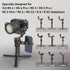 SMALLRIG Universal Phone Tripod Mount, Metal Cell Phone Mount with Cold Shoe and M4 Screws for DJI Stabilizers