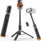 Vimose Phone Tripod & Selfie Stick with Remote, Portable, Lightweight for Video Recording