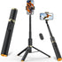 Vimose Phone Tripod & Selfie Stick with Remote, Portable, Lightweight for Video Recording